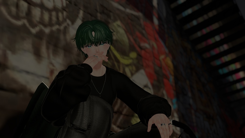 無造作センターパート【8 avatars】