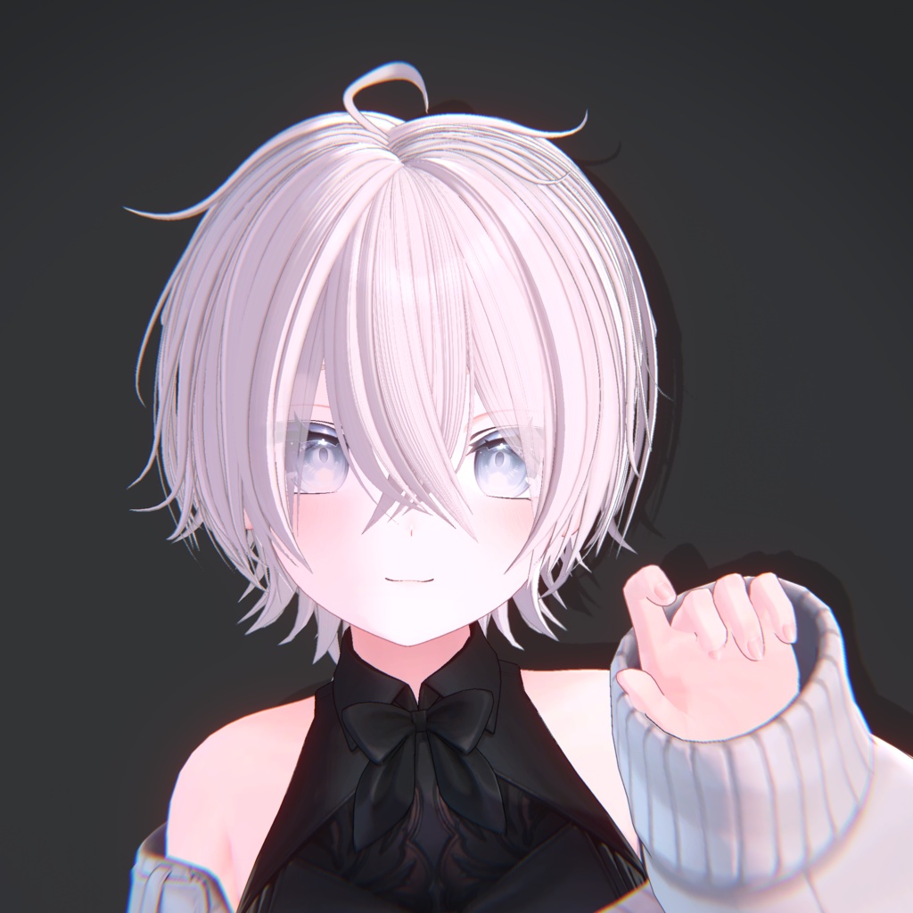 【17アバター対応】ミディアムウルフ/Medium Wolf【VRChat】