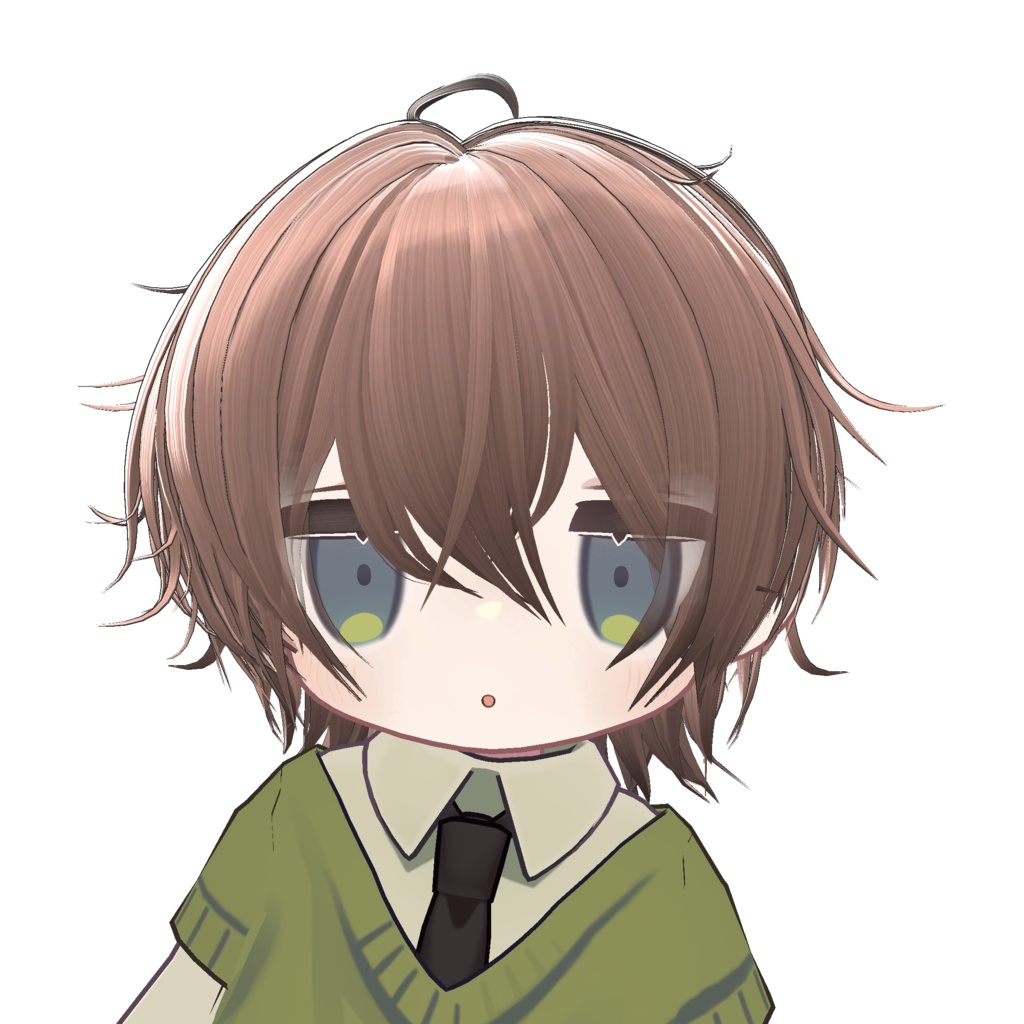 【12アバター対応】ミディアムウルフ/Medium Wolf【VRChat】