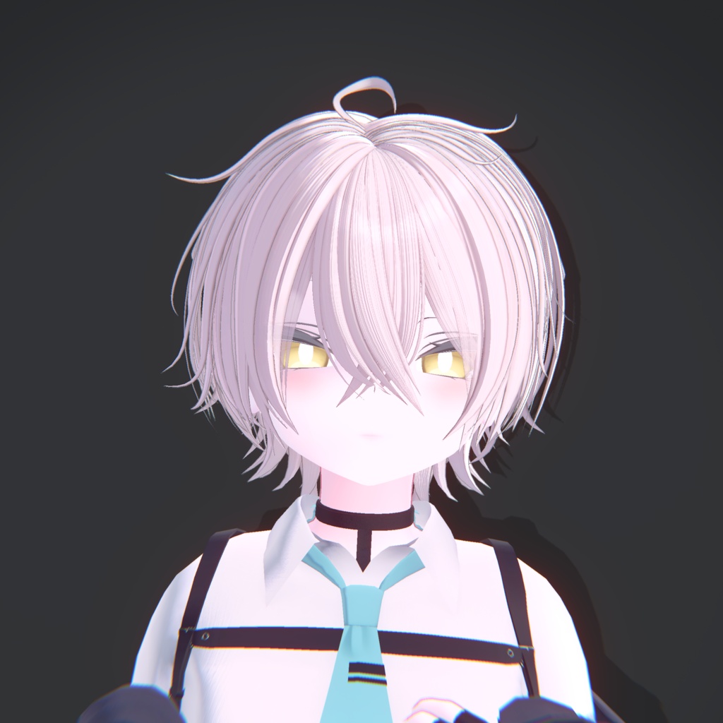 【17アバター対応】ミディアムウルフ/Medium Wolf【VRChat】