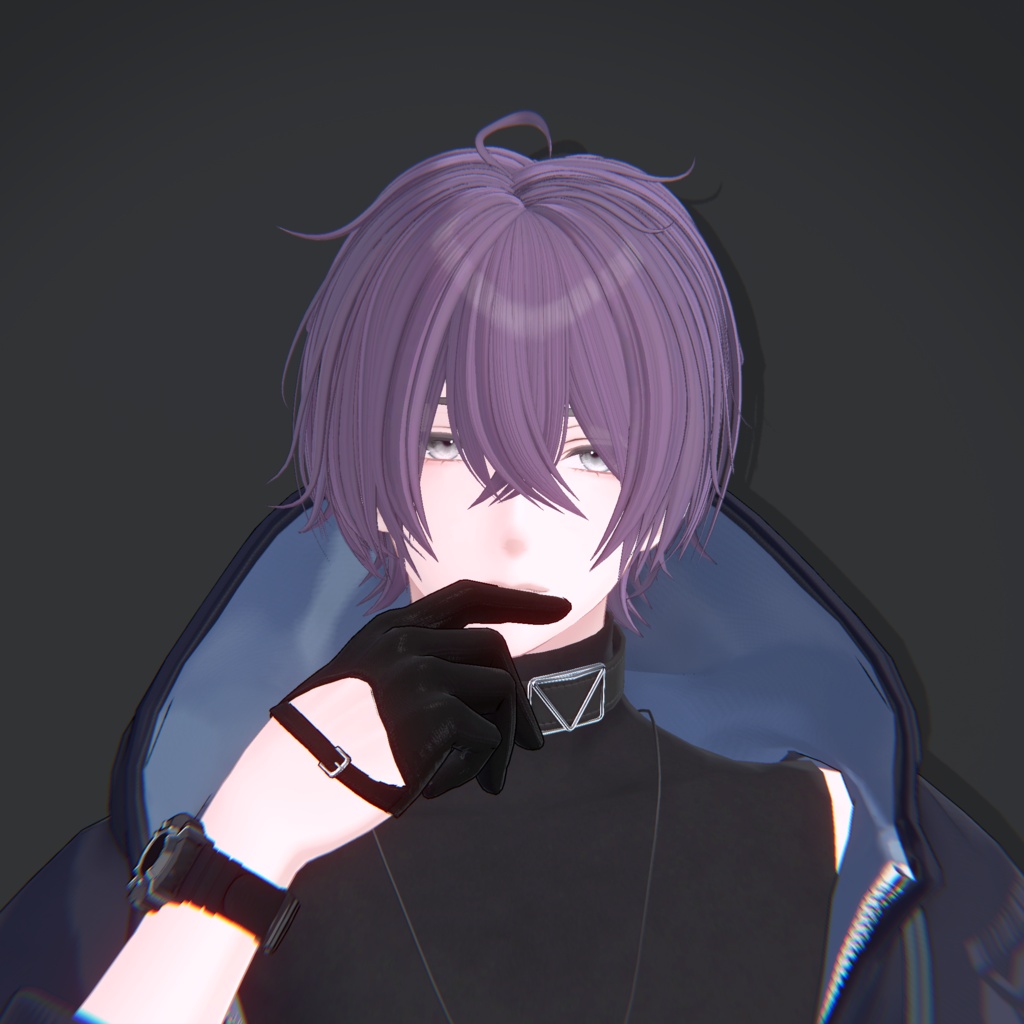 【17アバター対応】ミディアムウルフ/Medium Wolf【VRChat】