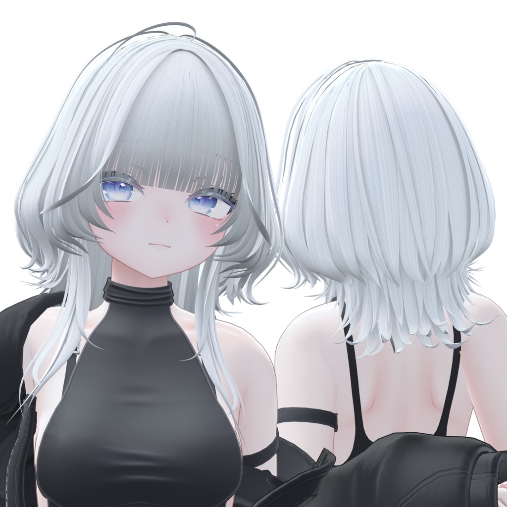 【10アバター対応】クラゲウルフ / Jellyfish Wolf【VRChat】