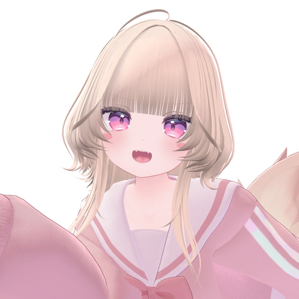 【10アバター対応】クラゲウルフ / Jellyfish Wolf【VRChat】