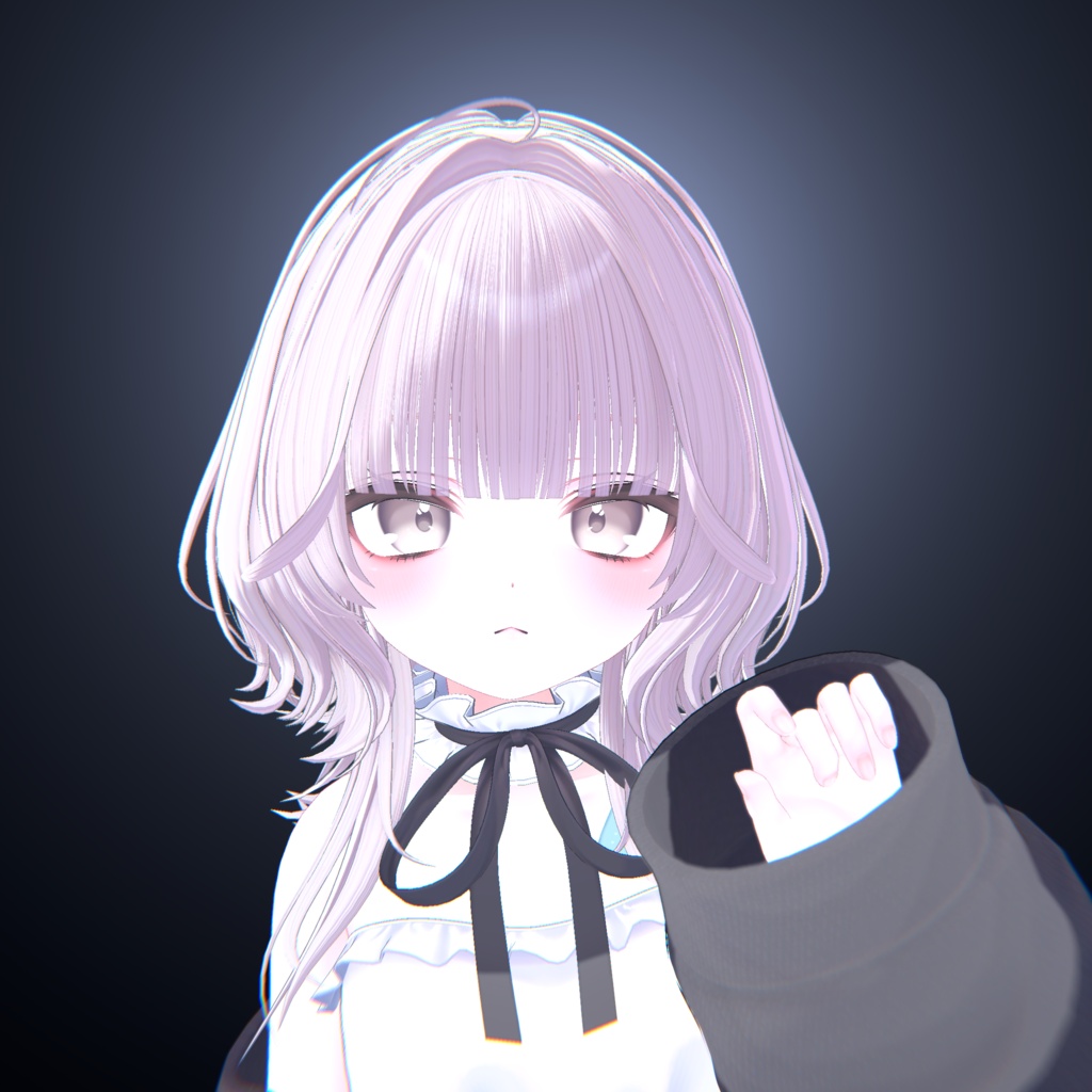 【13アバター対応】クラゲウルフ / Jellyfish Wolf【VRChat】