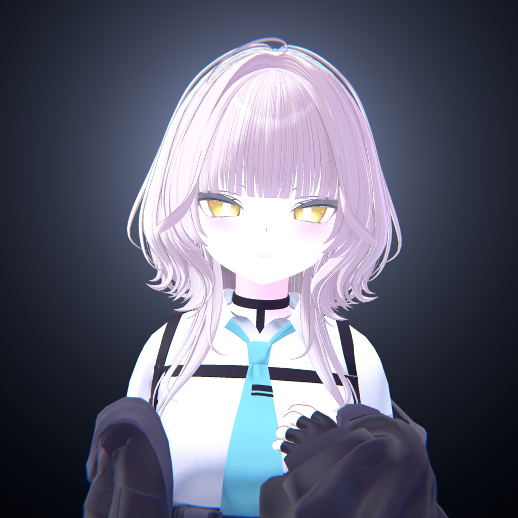 【13アバター対応】クラゲウルフ / Jellyfish Wolf【VRChat】