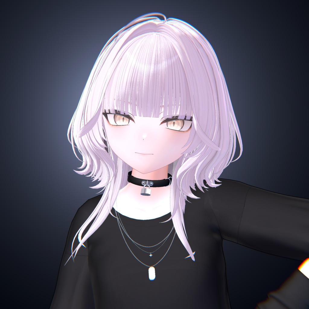 【13アバター対応】クラゲウルフ / Jellyfish Wolf【VRChat】
