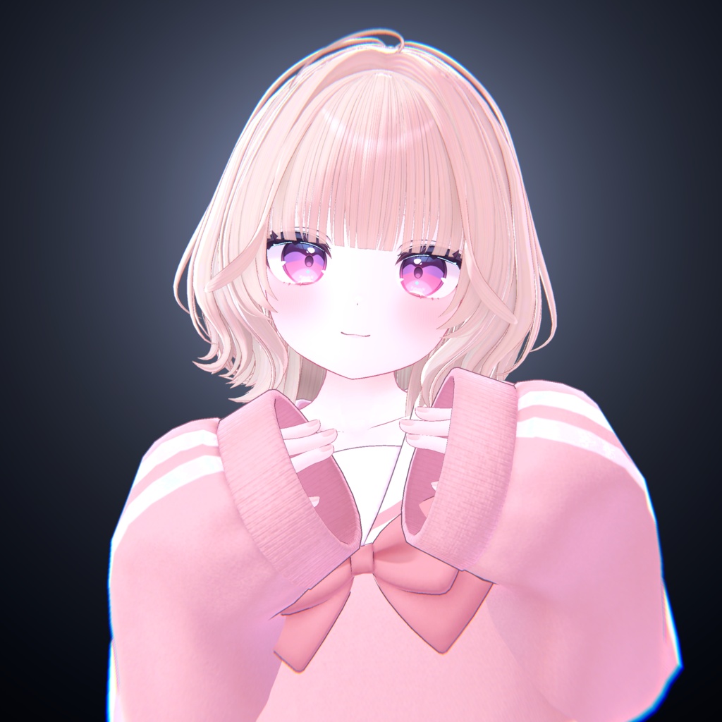 【13アバター対応】クラゲウルフ / Jellyfish Wolf【VRChat】