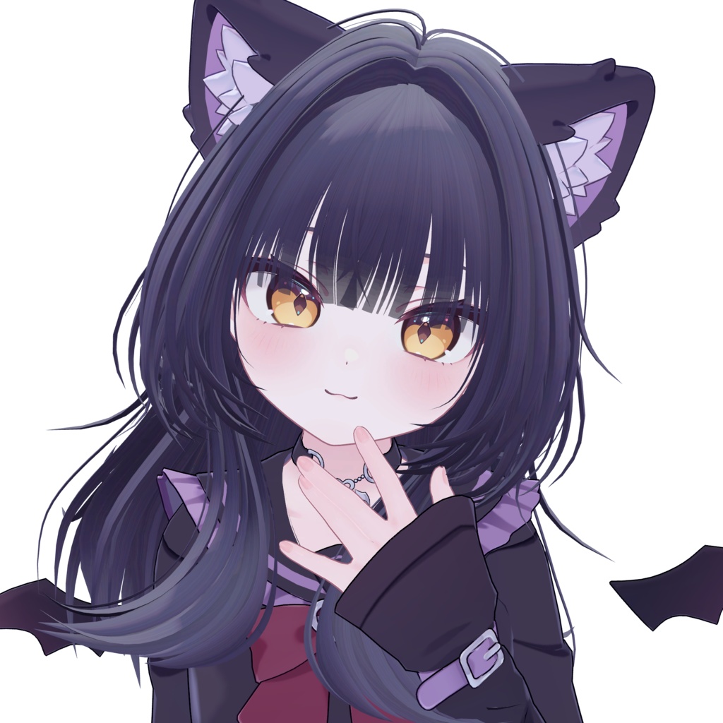 エアリーミディアムロング【10アバター対応】【VRChat】