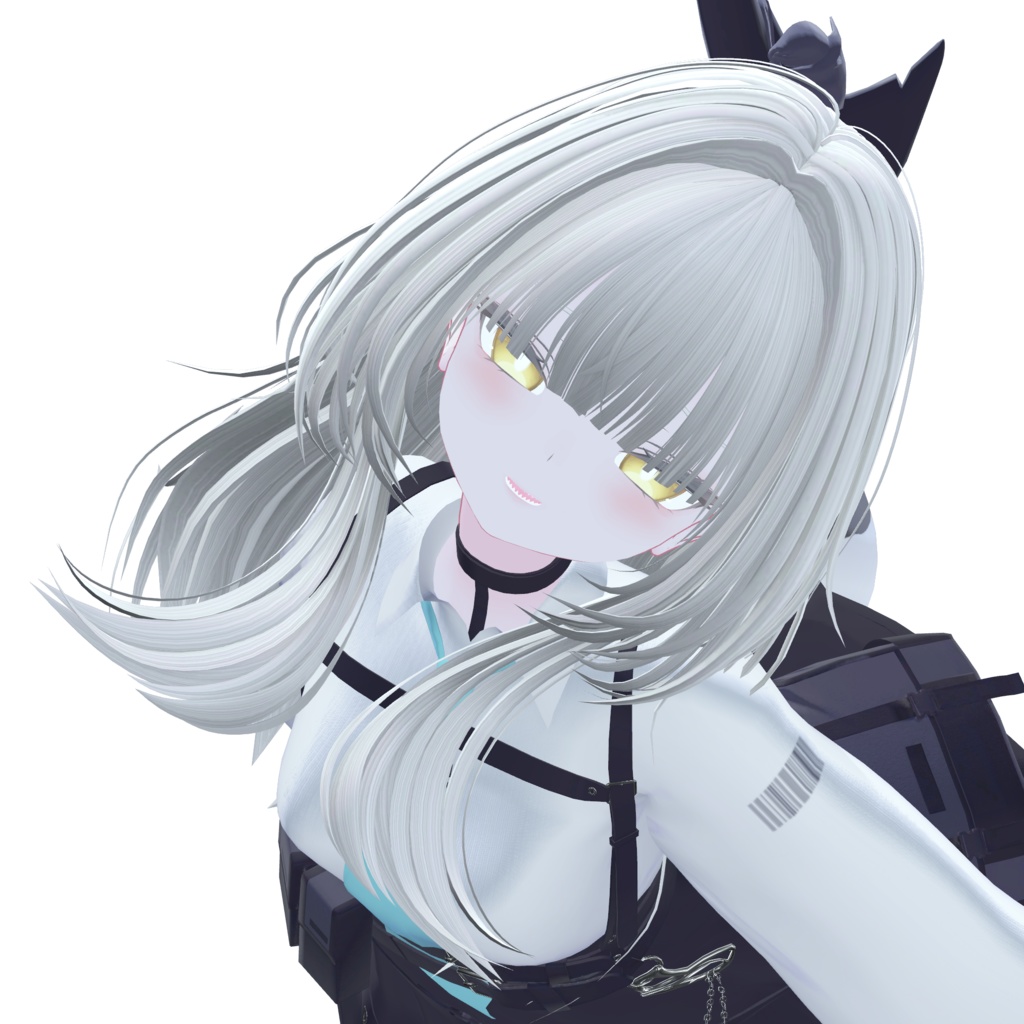 エアリーミディアムロング【10アバター対応】【VRChat】