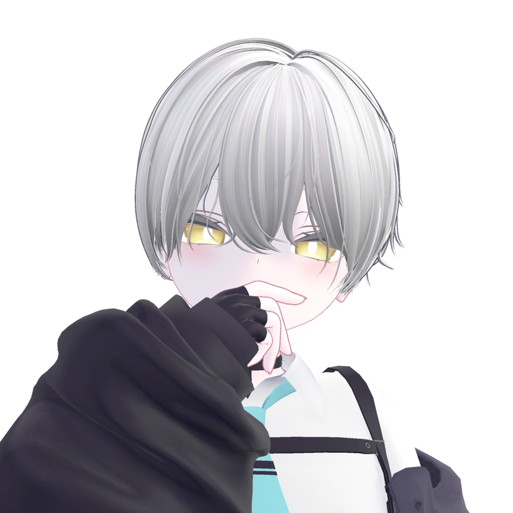 ショートポーニーテール【14アバター対応】【VRChat】