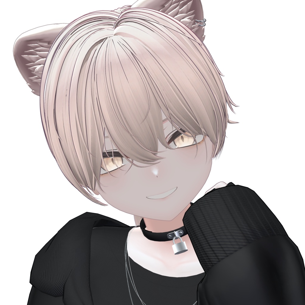 ショートポーニーテール【14アバター対応】【VRChat】