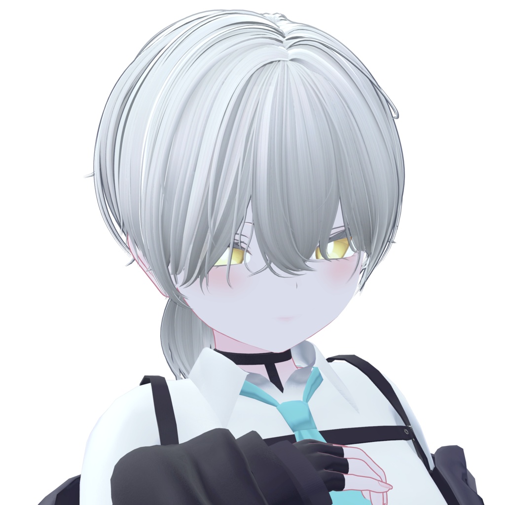 ショートポーニーテール【14アバター対応】【VRChat】