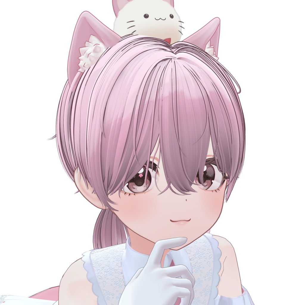 ショートポーニーテール【14アバター対応】【VRChat】