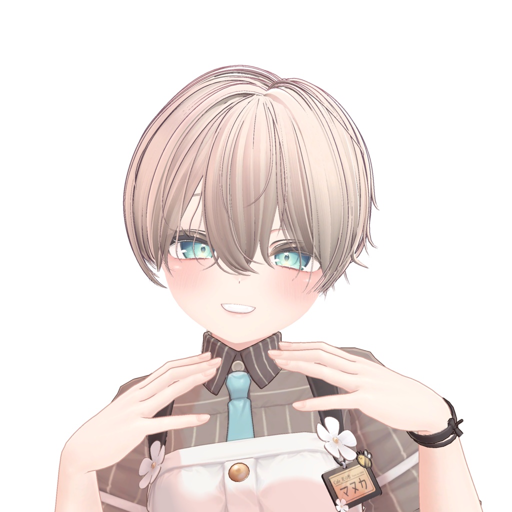 ショートポーニーテール【14アバター対応】【VRChat】