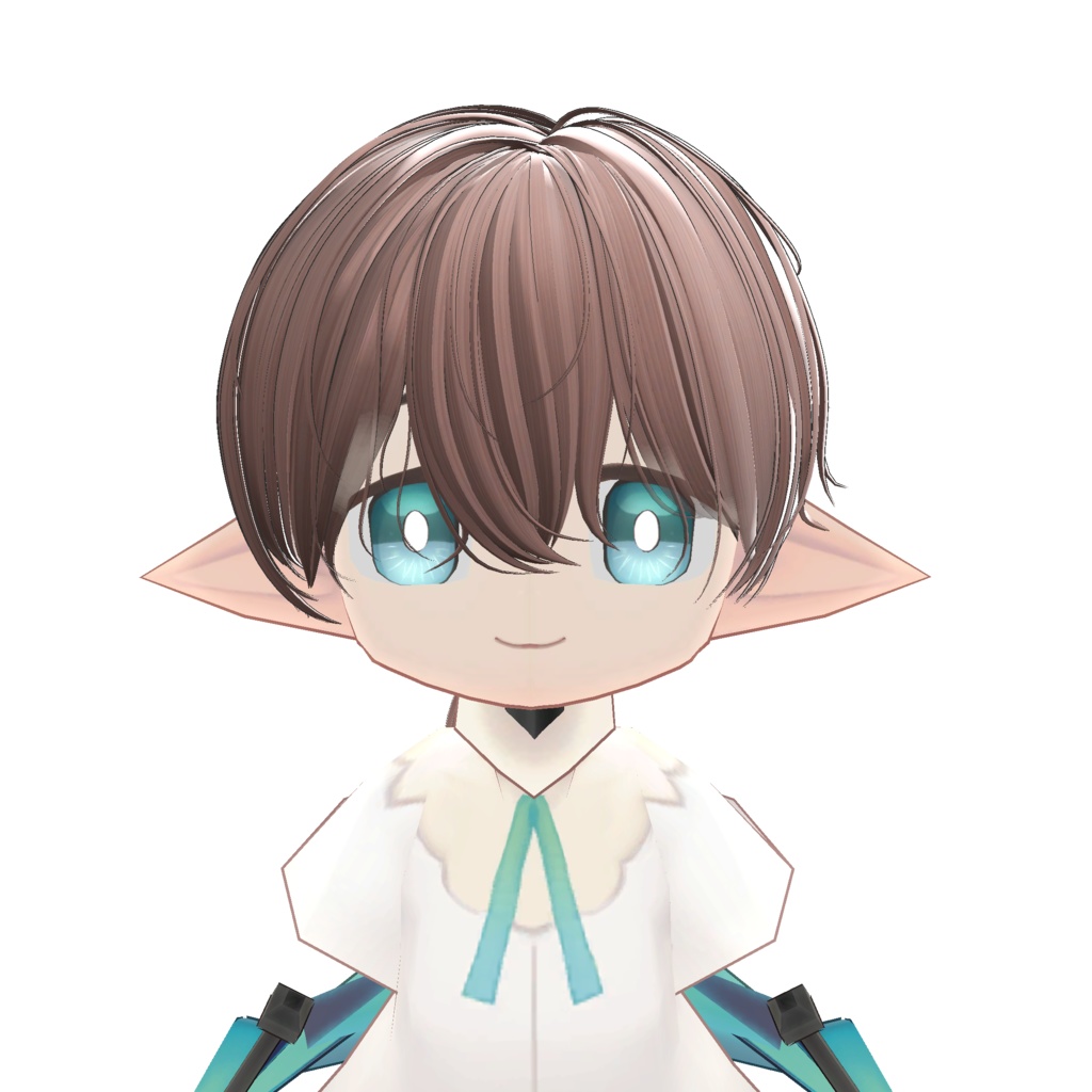 ショートポーニーテール【14アバター対応】【VRChat】