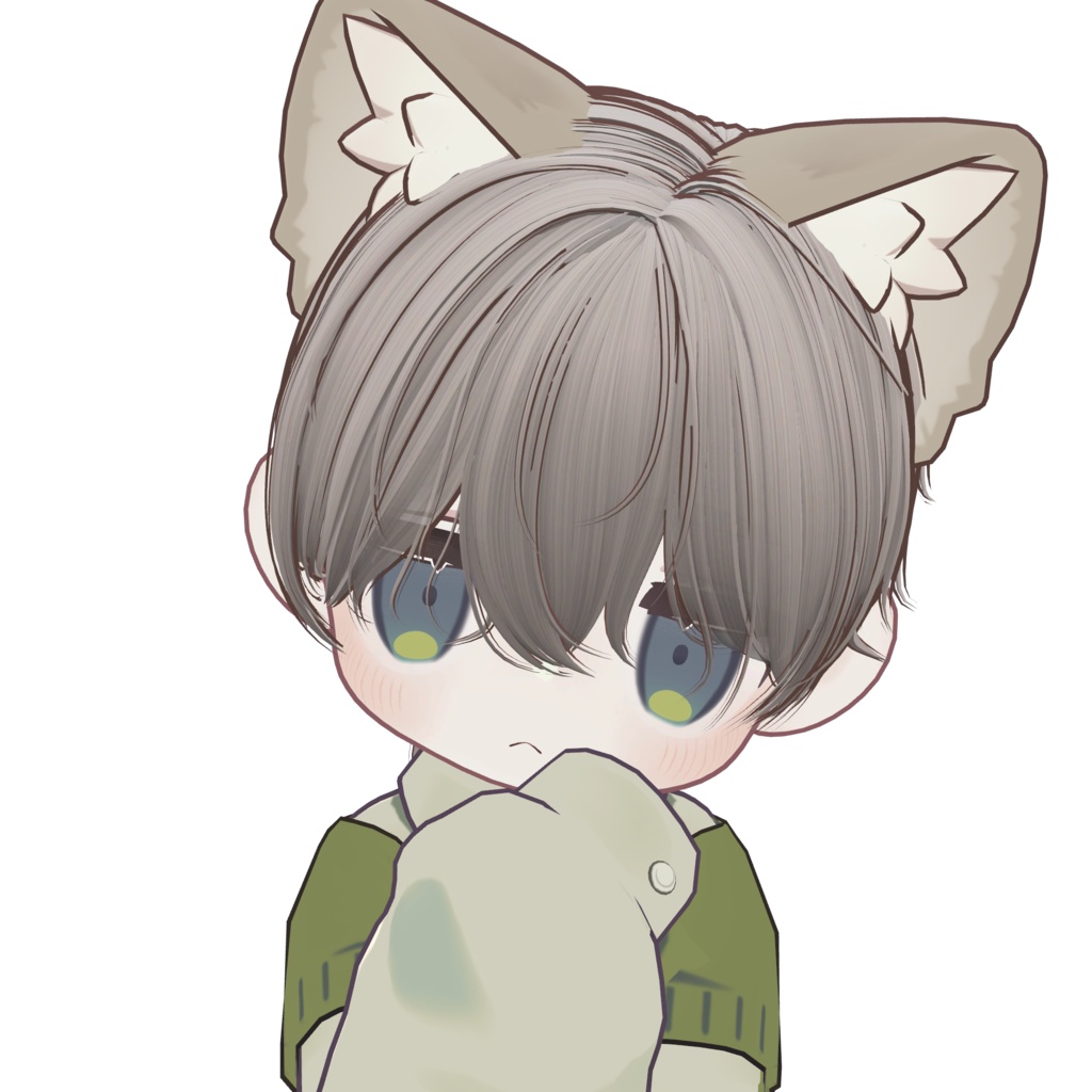 ショートポーニーテール【14アバター対応】【VRChat】