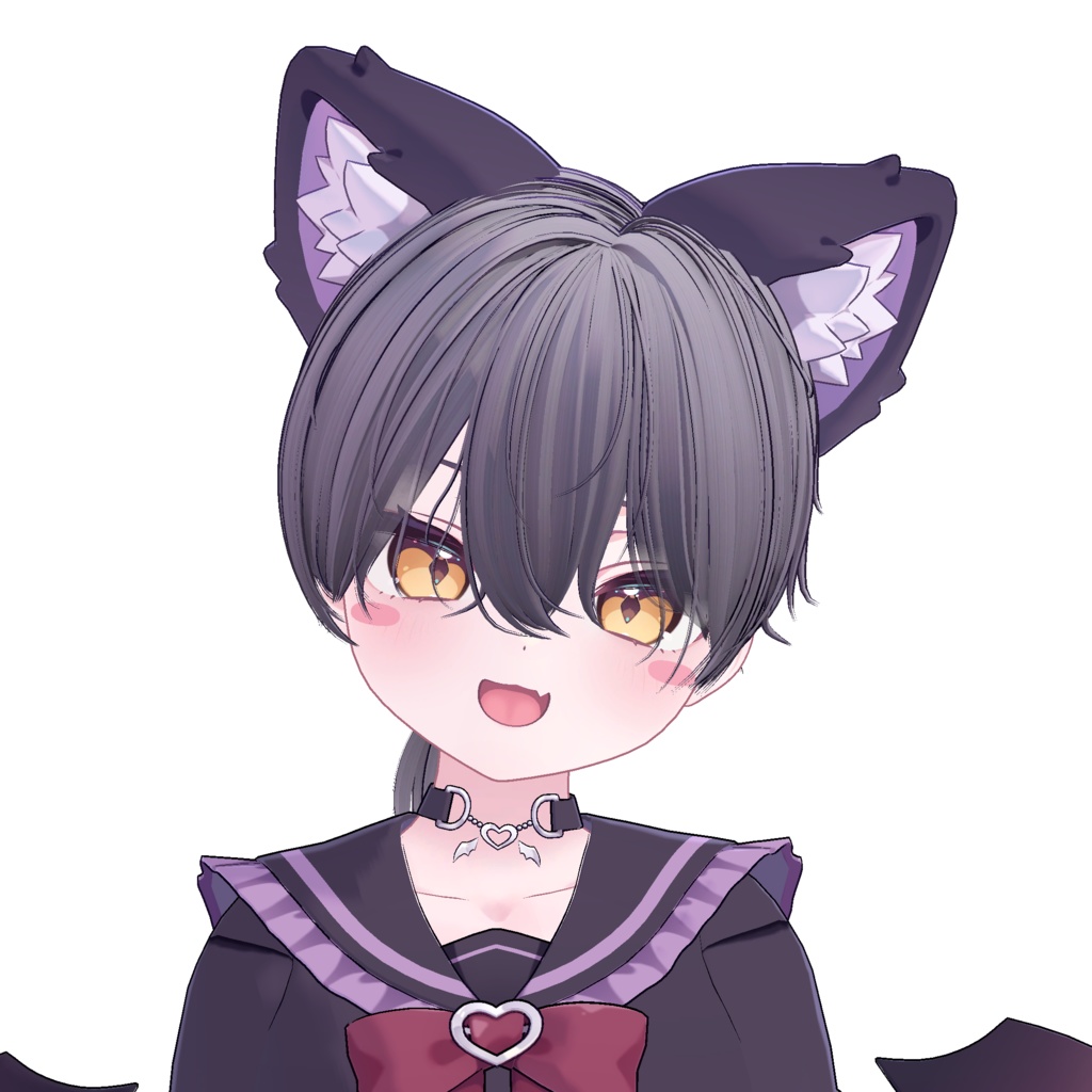 ショートポーニーテール【14アバター対応】【VRChat】