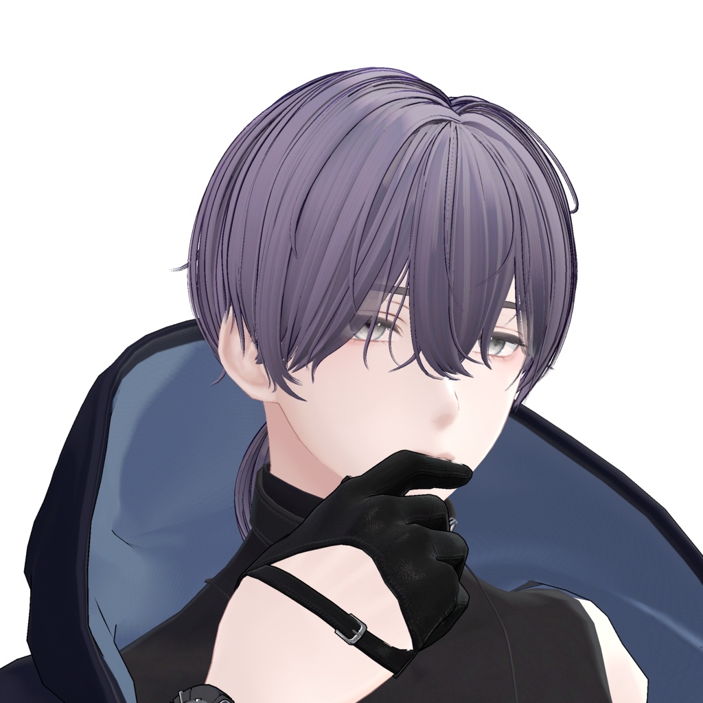 ショートポーニーテール【14アバター対応】【VRChat】