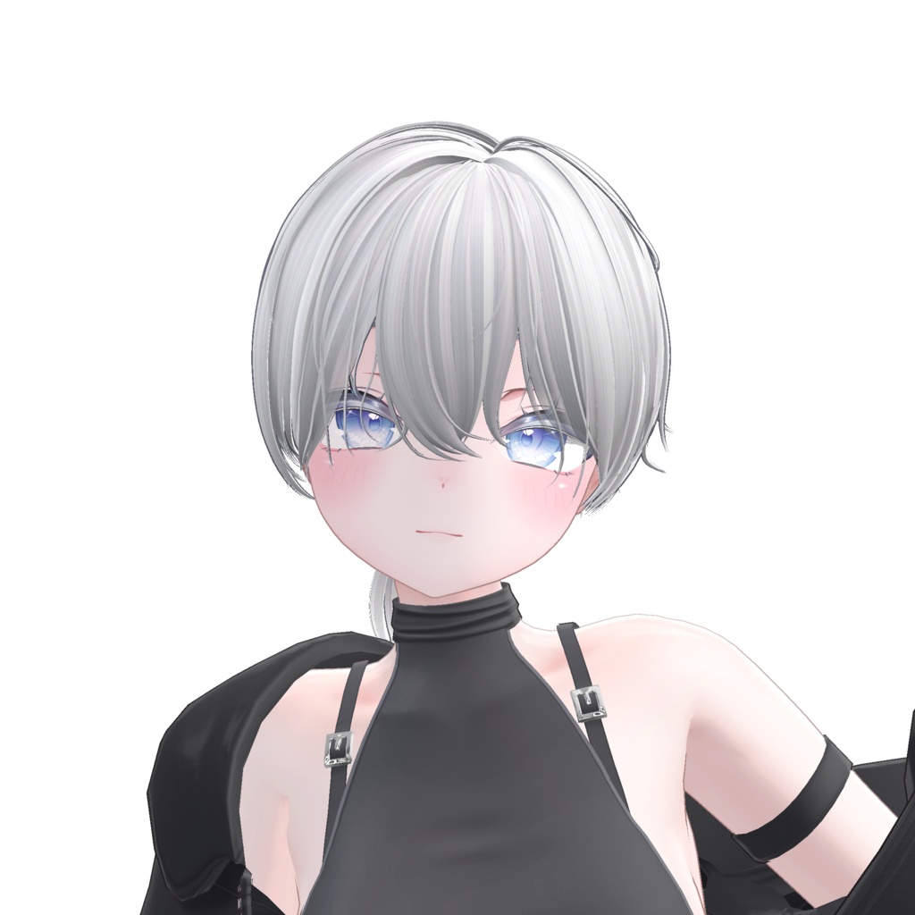 ショートポーニーテール【14アバター対応】【VRChat】