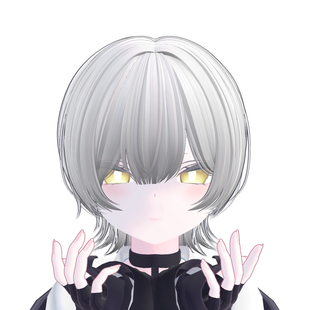 耳掛けショートウルフ / ear hook Short wolf【10 Avatars】