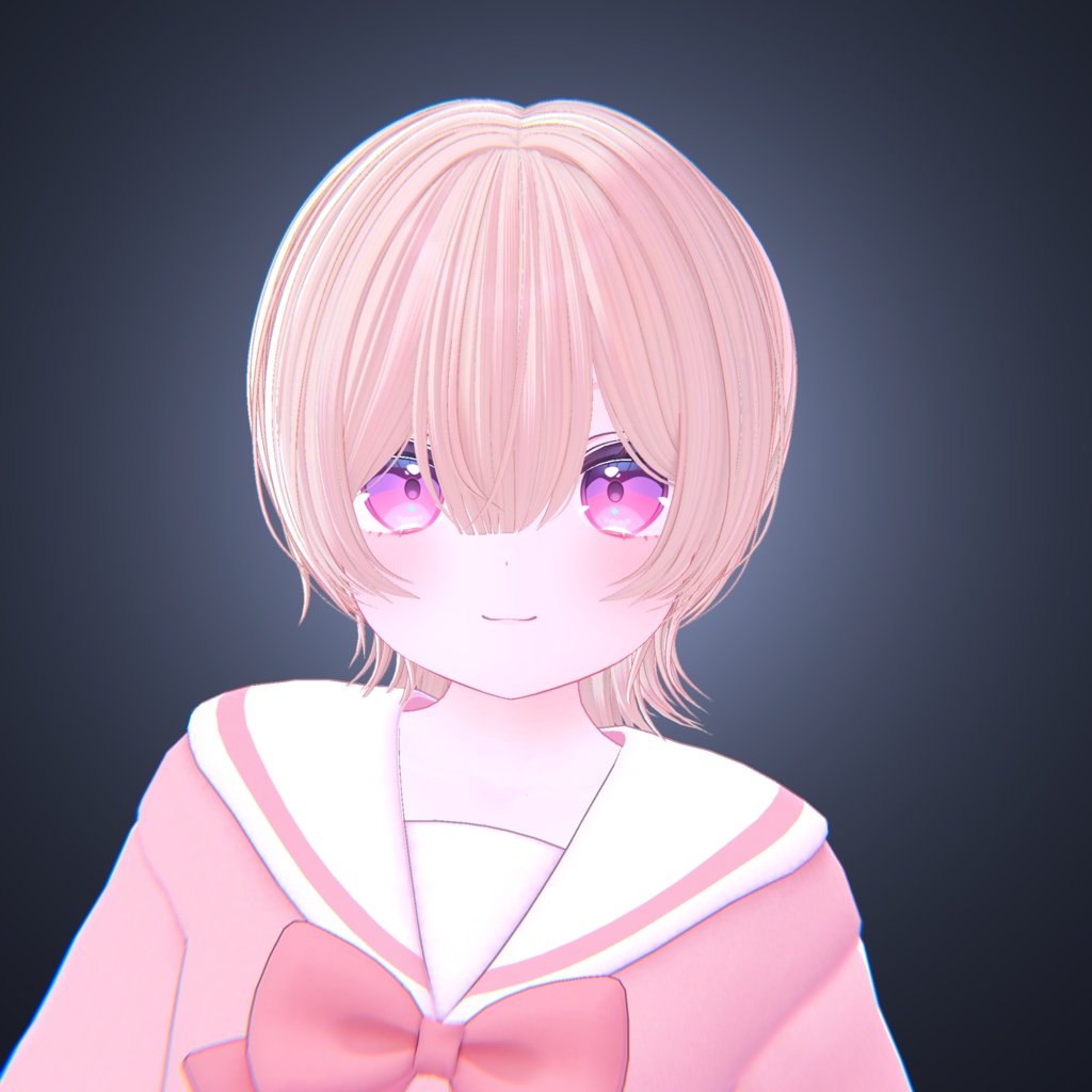 【16アバター対応】✦ 耳掛けミディアムウルフ ✦【VRChat】