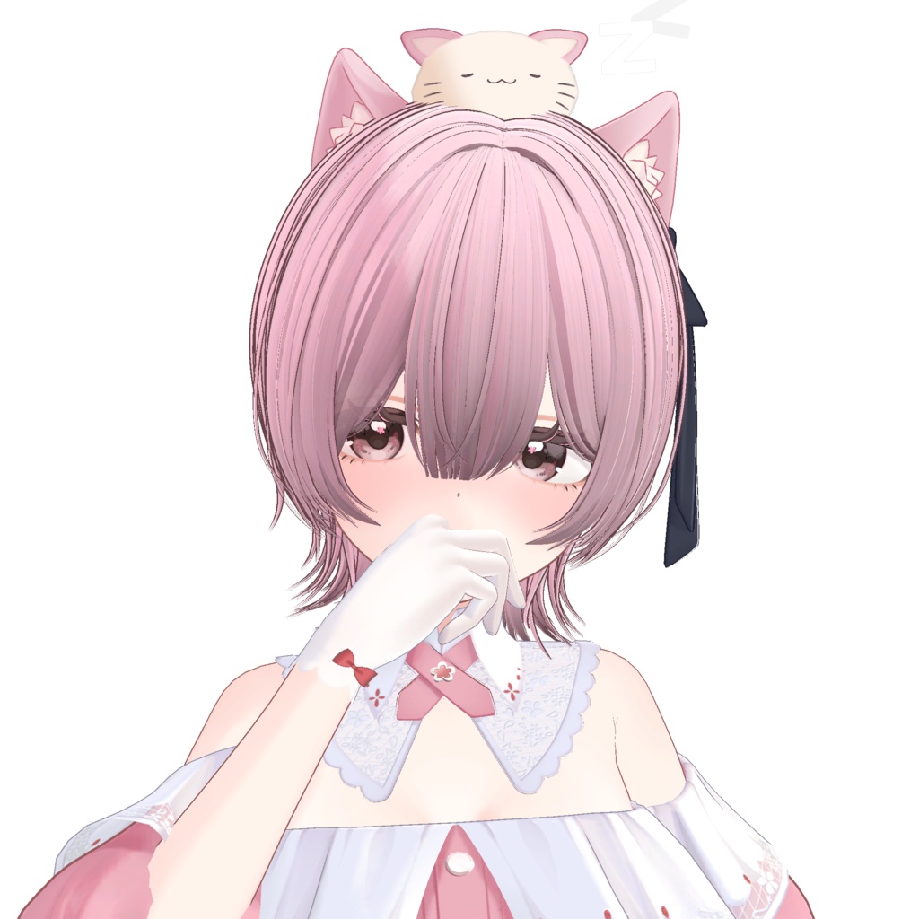 耳掛けショートウルフ / ear hook Short wolf【10 Avatars】