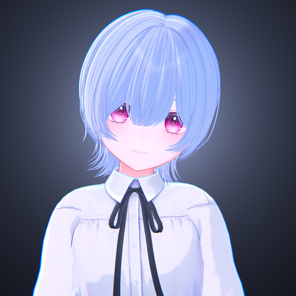 【16アバター対応】✦ 耳掛けミディアムウルフ ✦【VRChat】