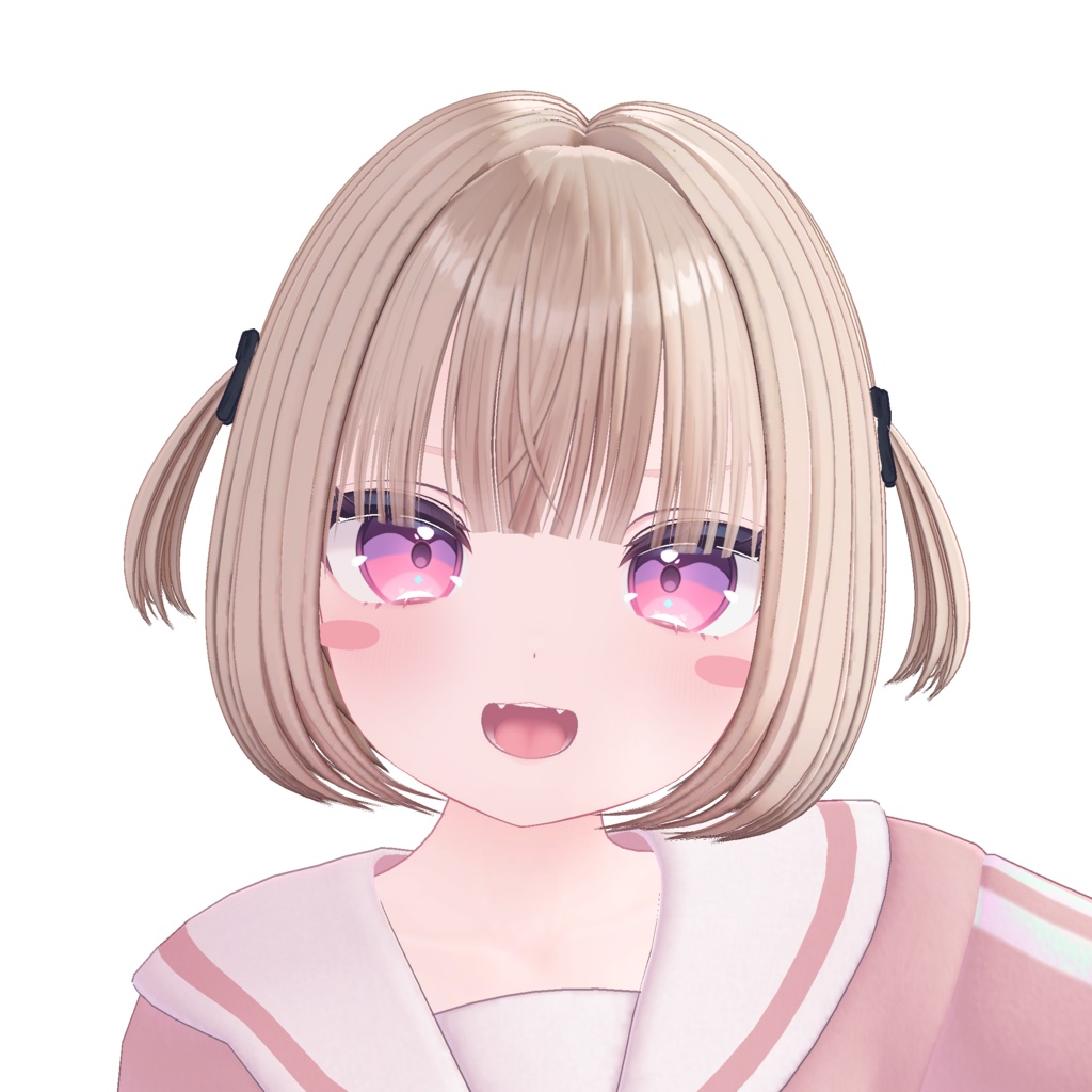 Bob Twin Tails 【10 avatars】【VRChat】