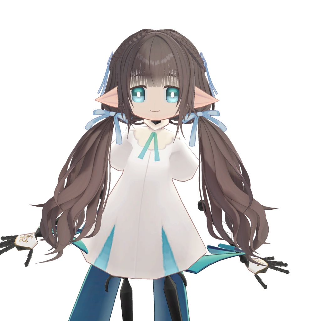 ゆるかわツイン【11アバター対応 VRC Hair】