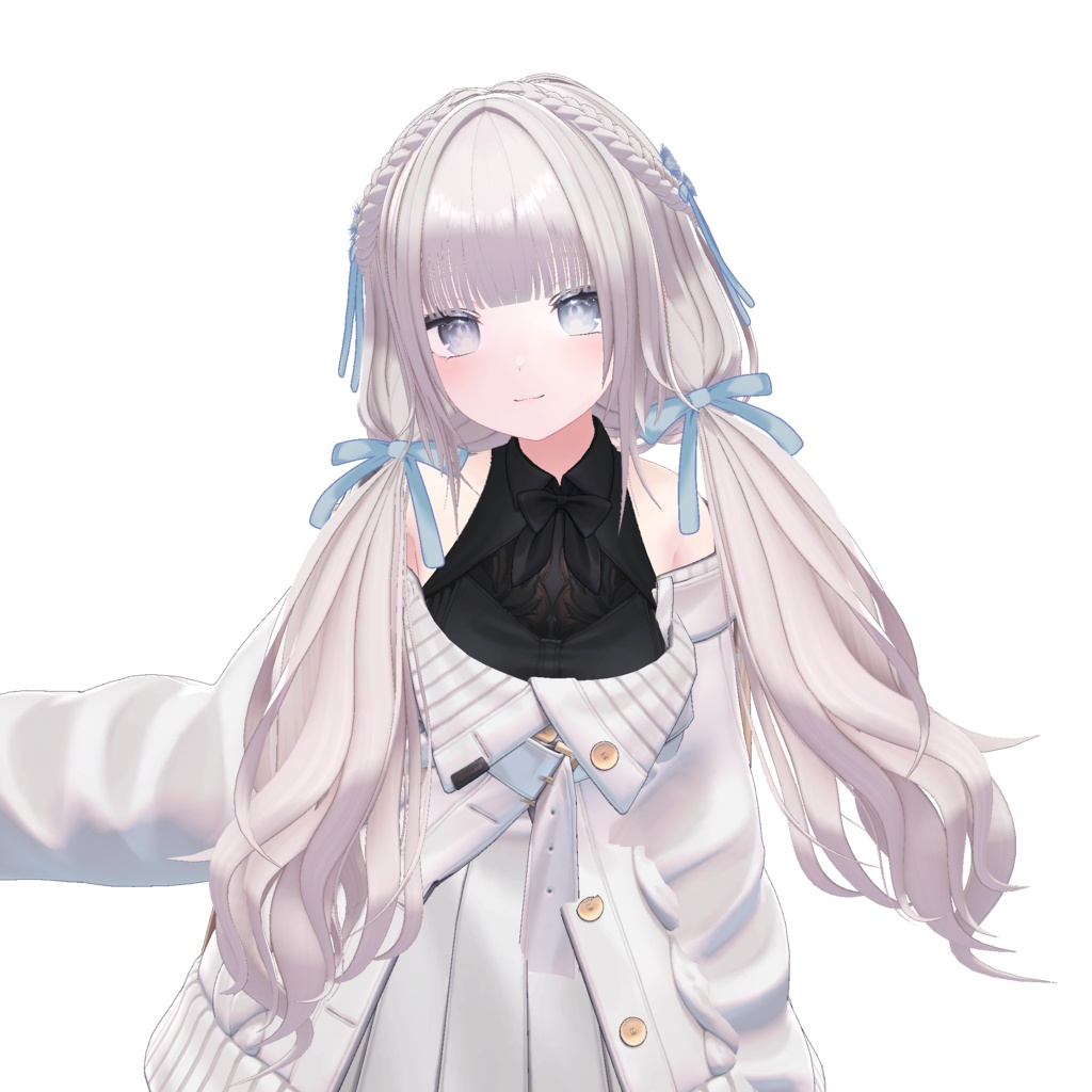 ゆるかわツイン【11アバター対応 VRC Hair】