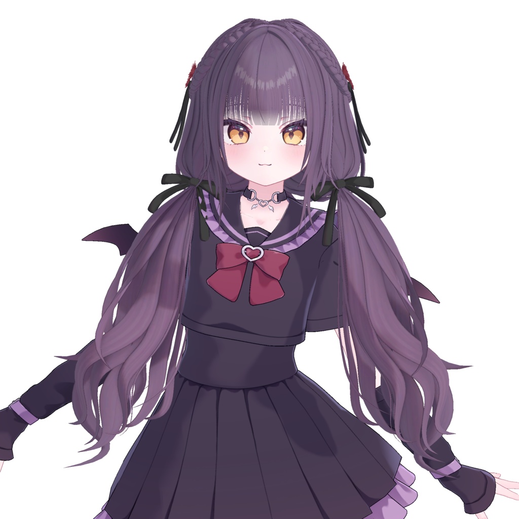 ゆるかわツイン【11アバター対応 VRC Hair】