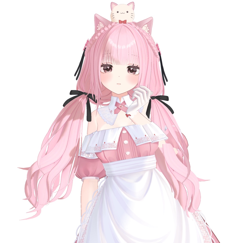 ゆるかわツイン【11アバター対応 VRC Hair】