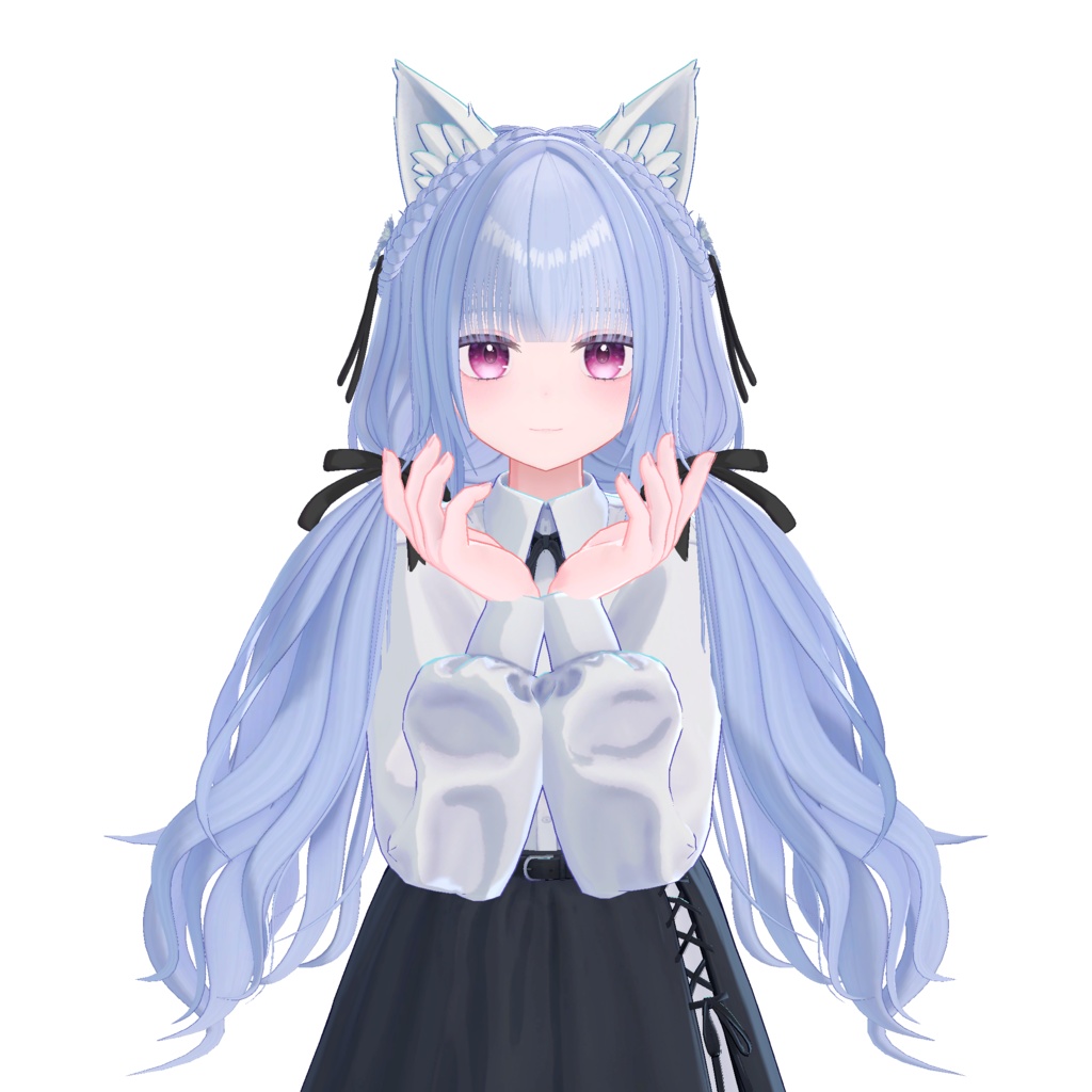 ゆるかわツイン【11アバター対応 VRC Hair】