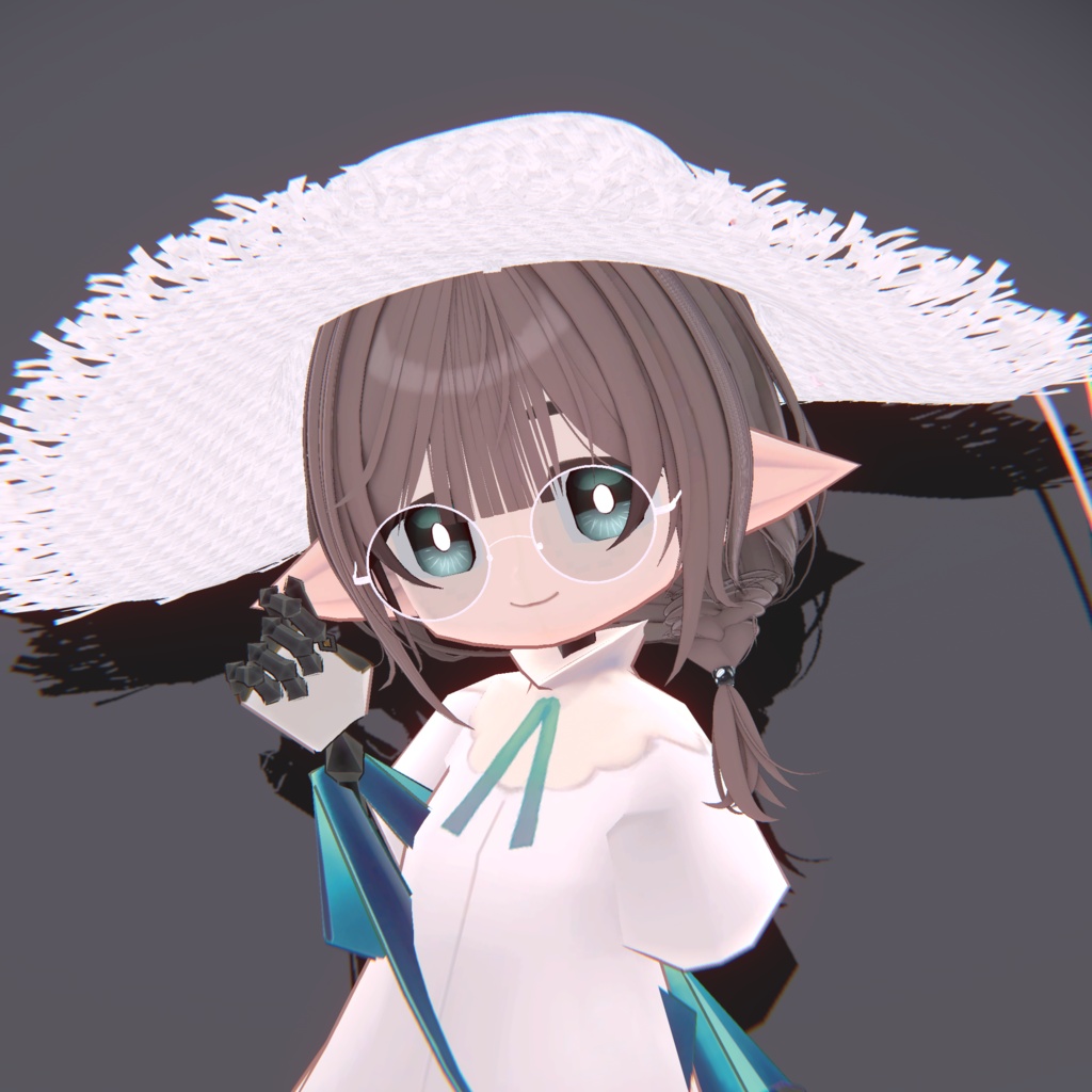 サイド三つ編み【14アバター対応】【VRChat】