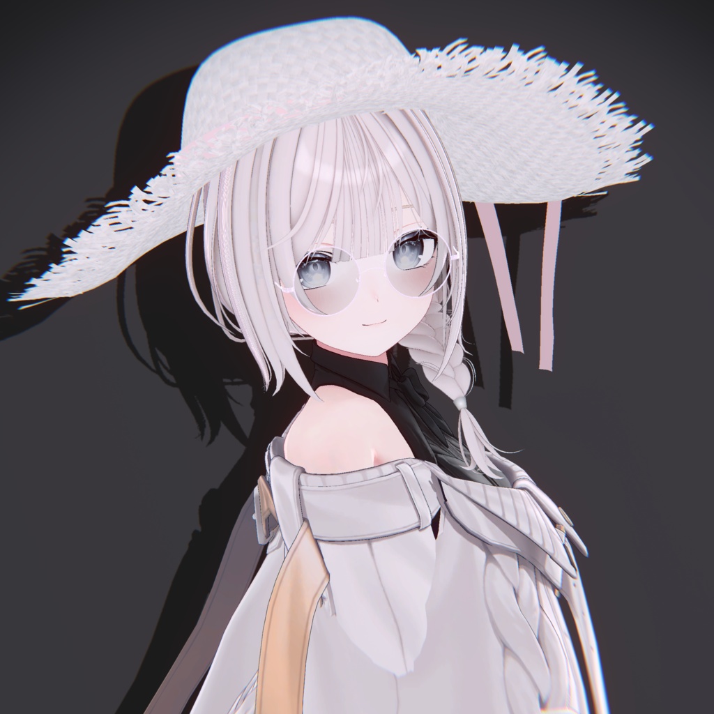 サイド三つ編み【14アバター対応】【VRChat】
