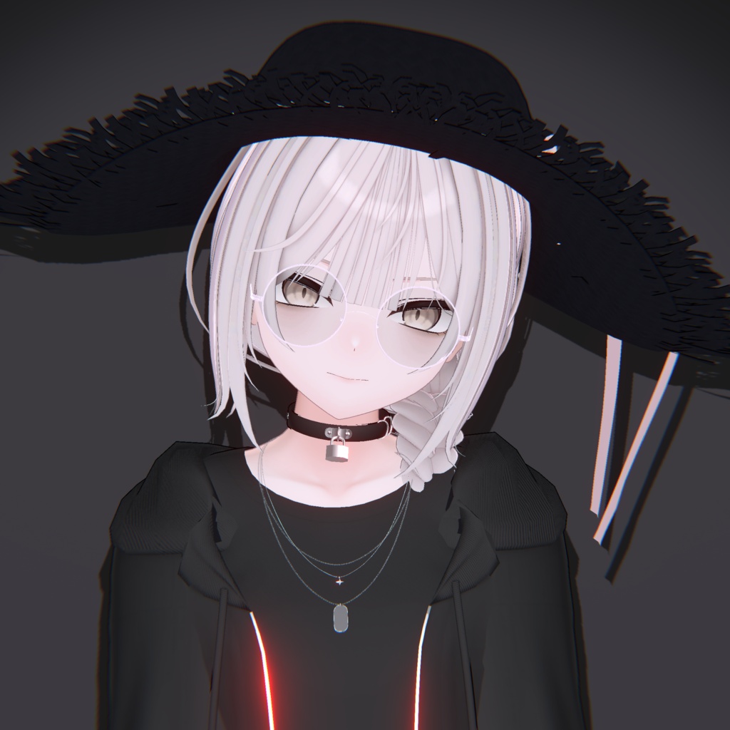 サイド三つ編み【14アバター対応】【VRChat】