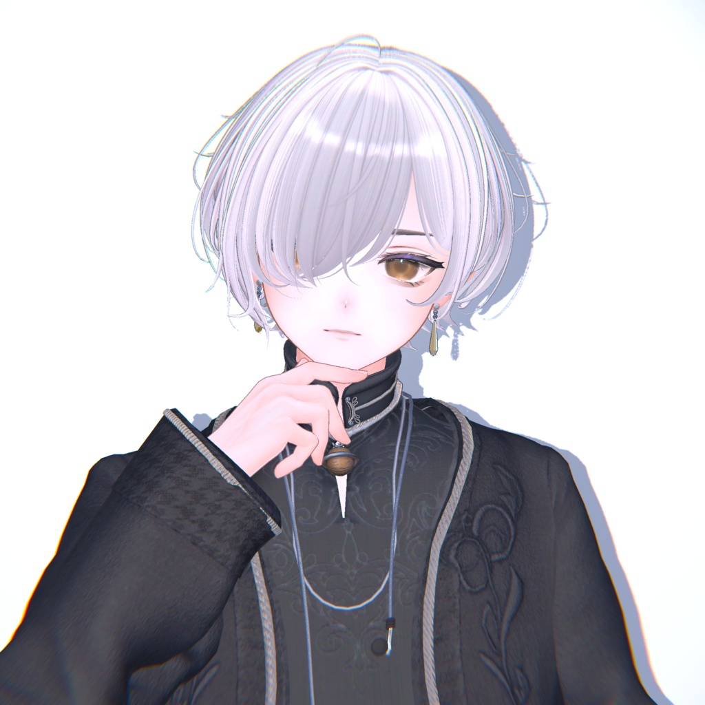 【20アバター対応】メカクレラフショート【VRChat】