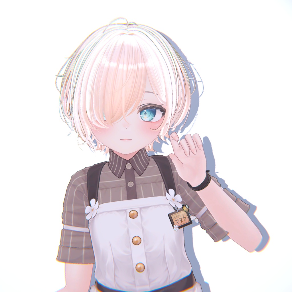 【20アバター対応】メカクレラフショート【VRChat】