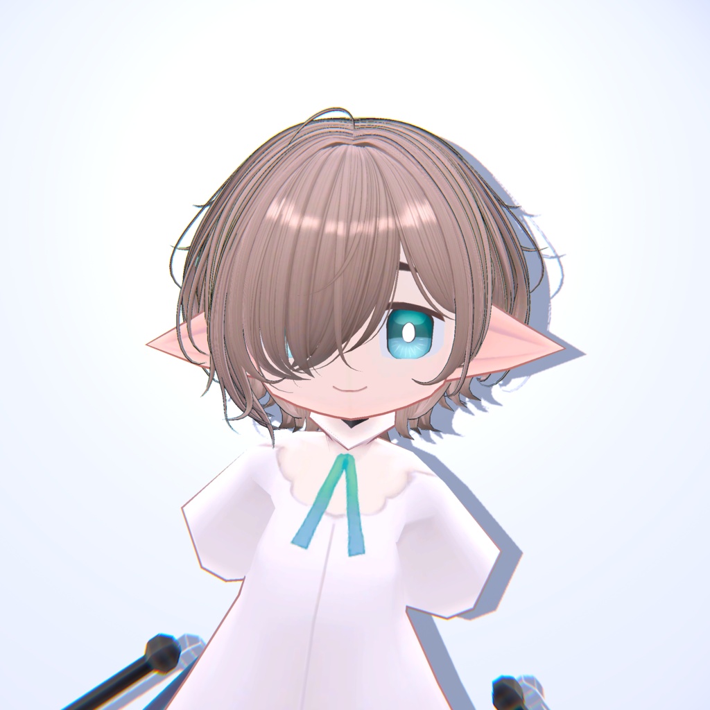 【20アバター対応】メカクレラフショート【VRChat】