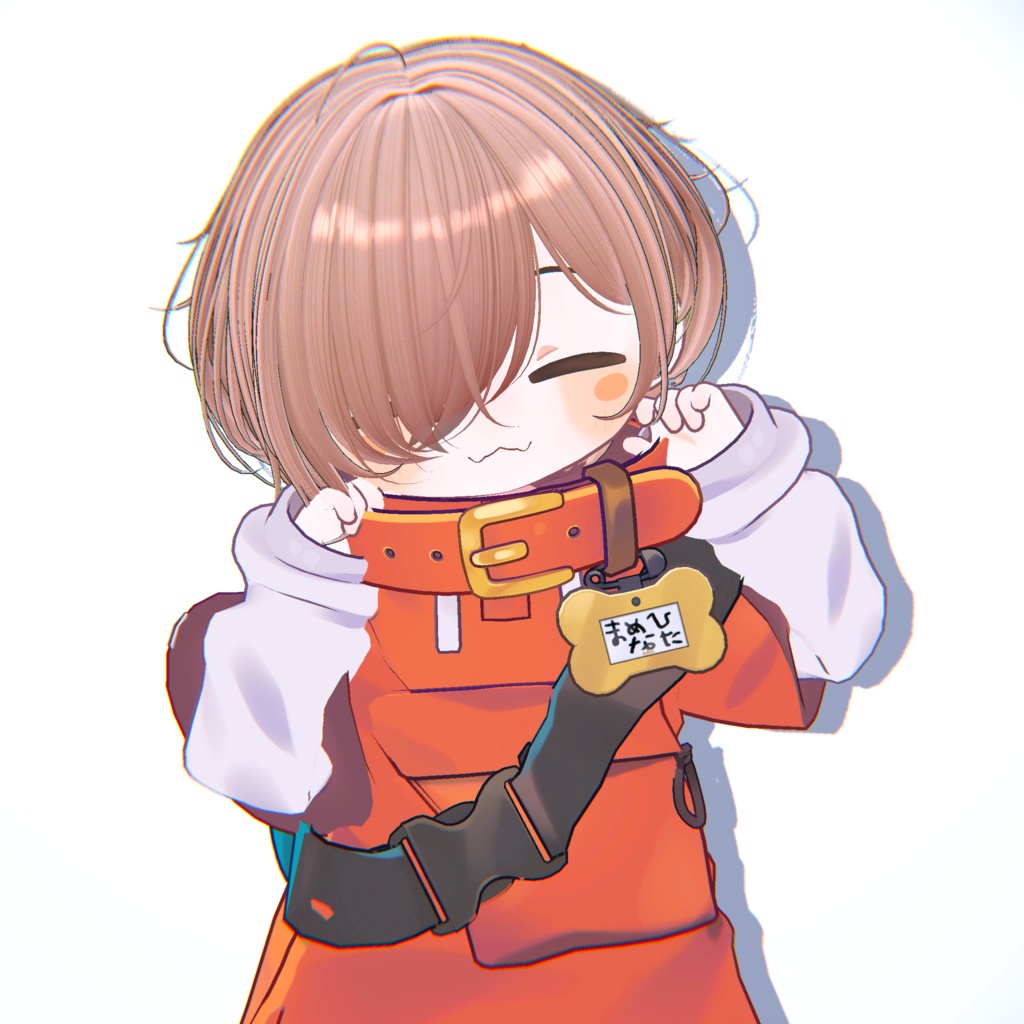 【20アバター対応】メカクレラフショート【VRChat】