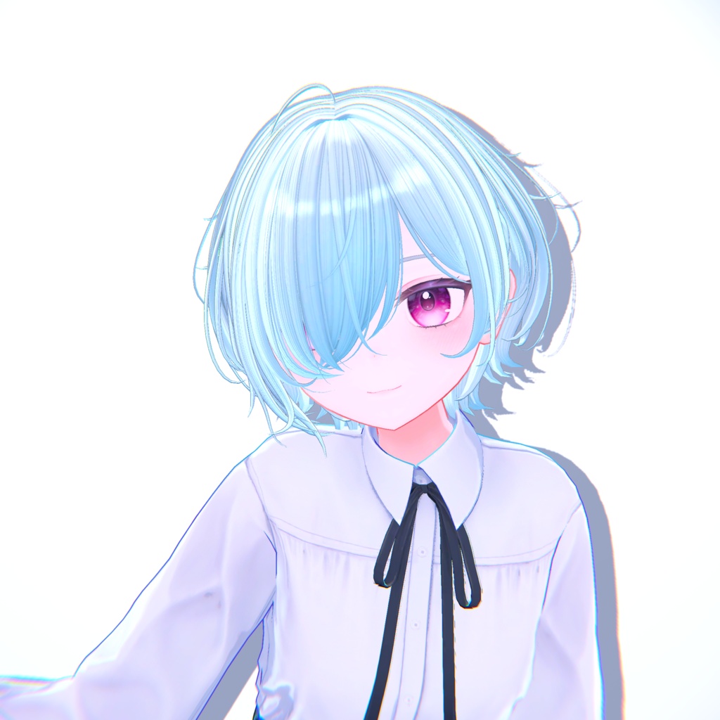 【20アバター対応】メカクレラフショート【VRChat】