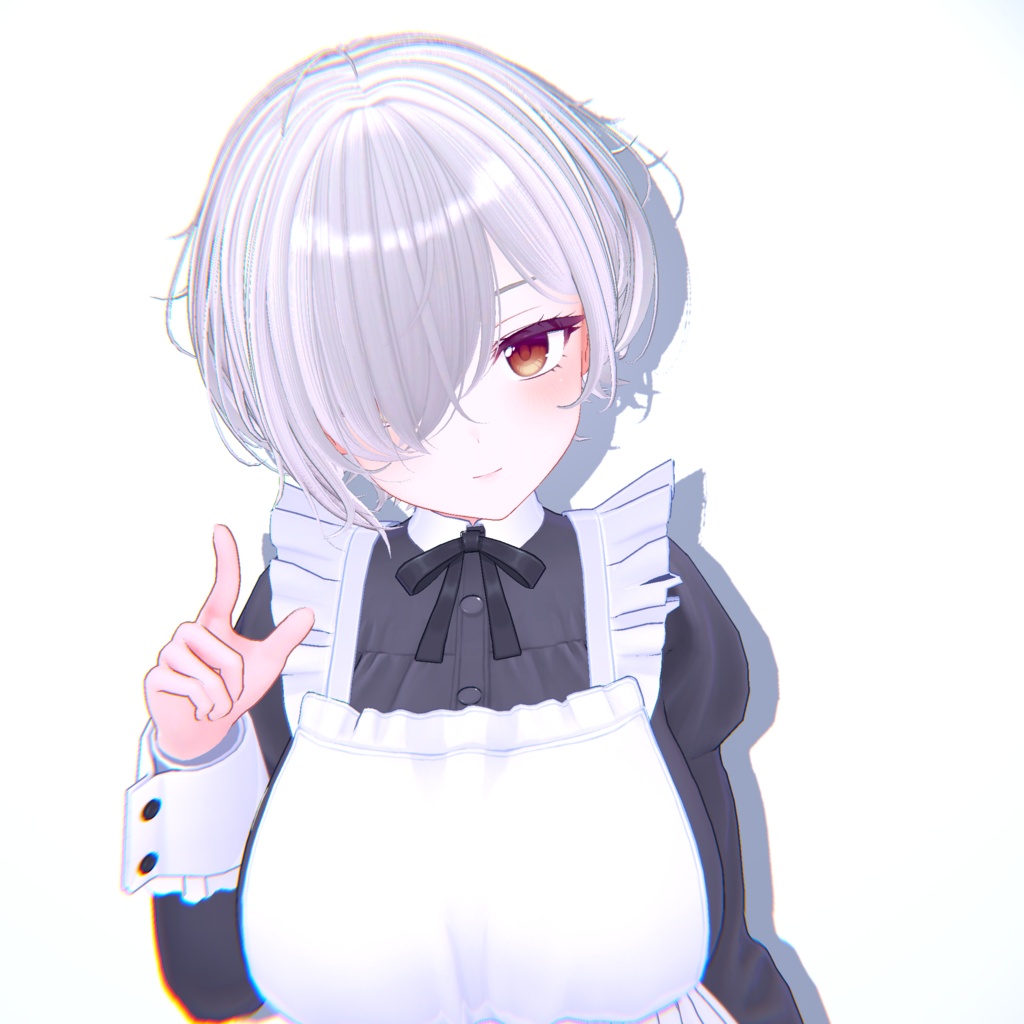 【20アバター対応】メカクレラフショート【VRChat】