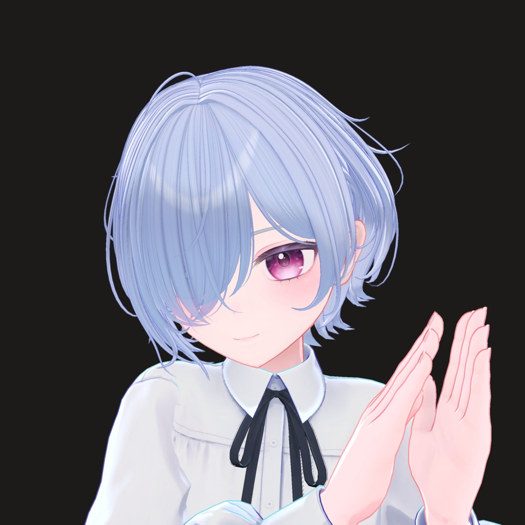 【14アバター対応】メカクレラフショート【VRChat】