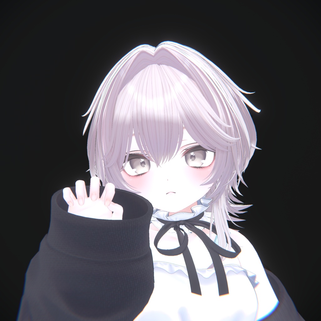 【VRC Hair】外はねソフトウルフ【15アバター対応】