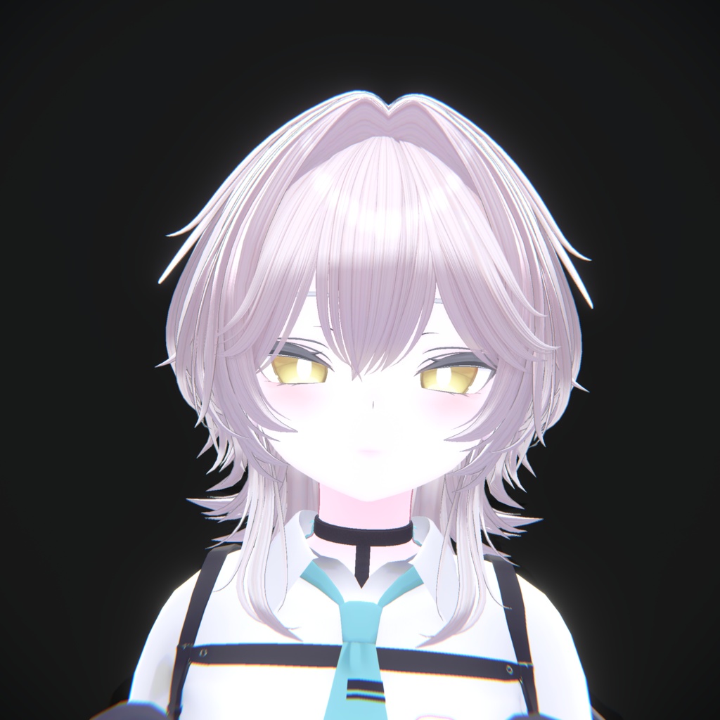 【VRC Hair】外はねソフトウルフ【15アバター対応】