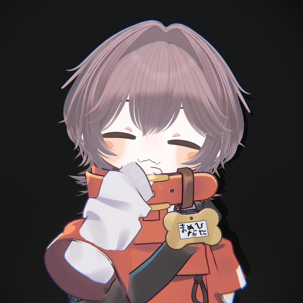 【VRC Hair】外はねソフトウルフ【15アバター対応】