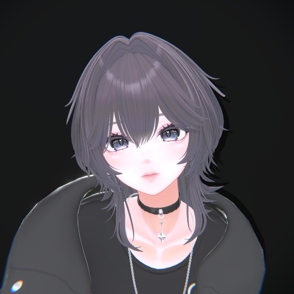 【VRC Hair】外はねソフトウルフ【15アバター対応】