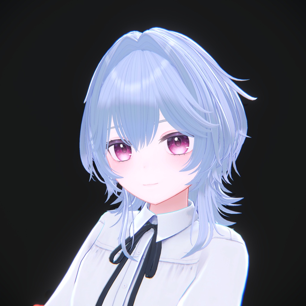 【VRC Hair】外はねソフトウルフ【15アバター対応】