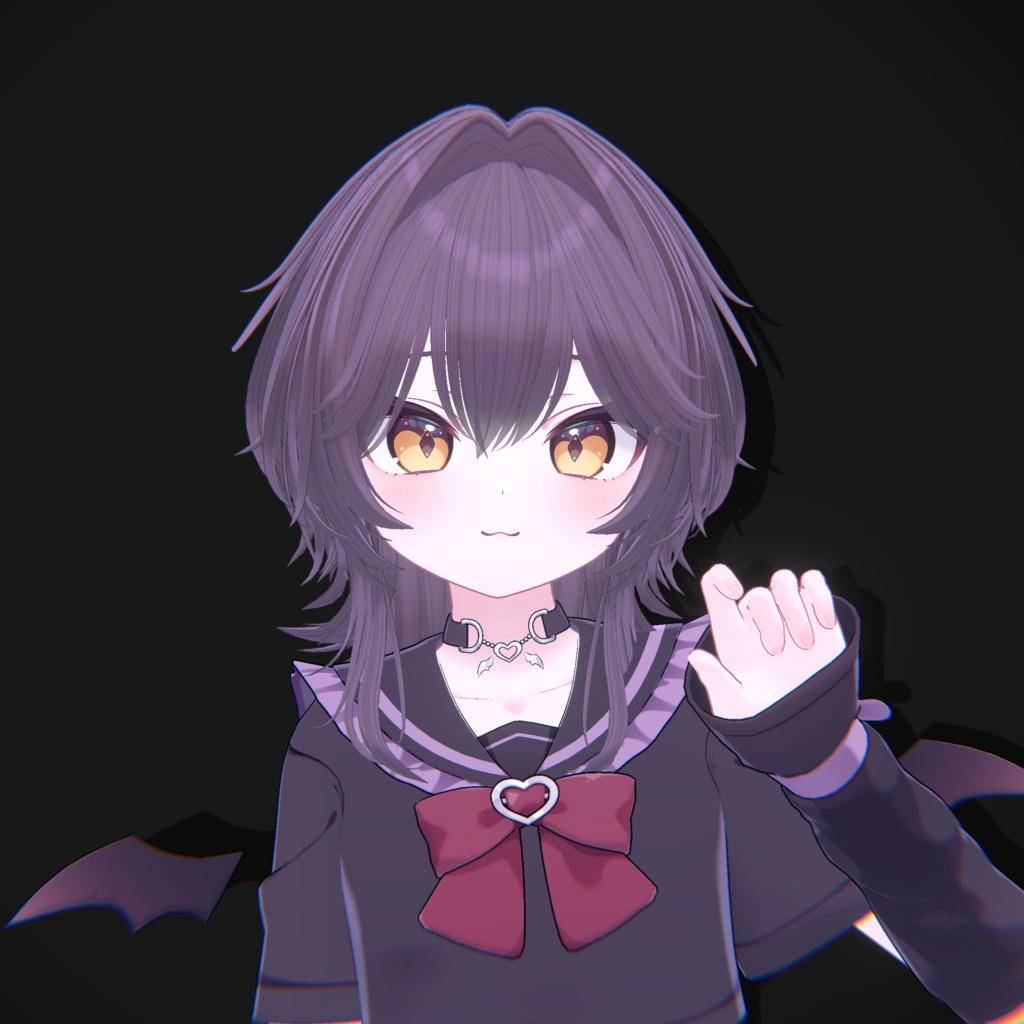 【VRC Hair】外はねソフトウルフ【15アバター対応】