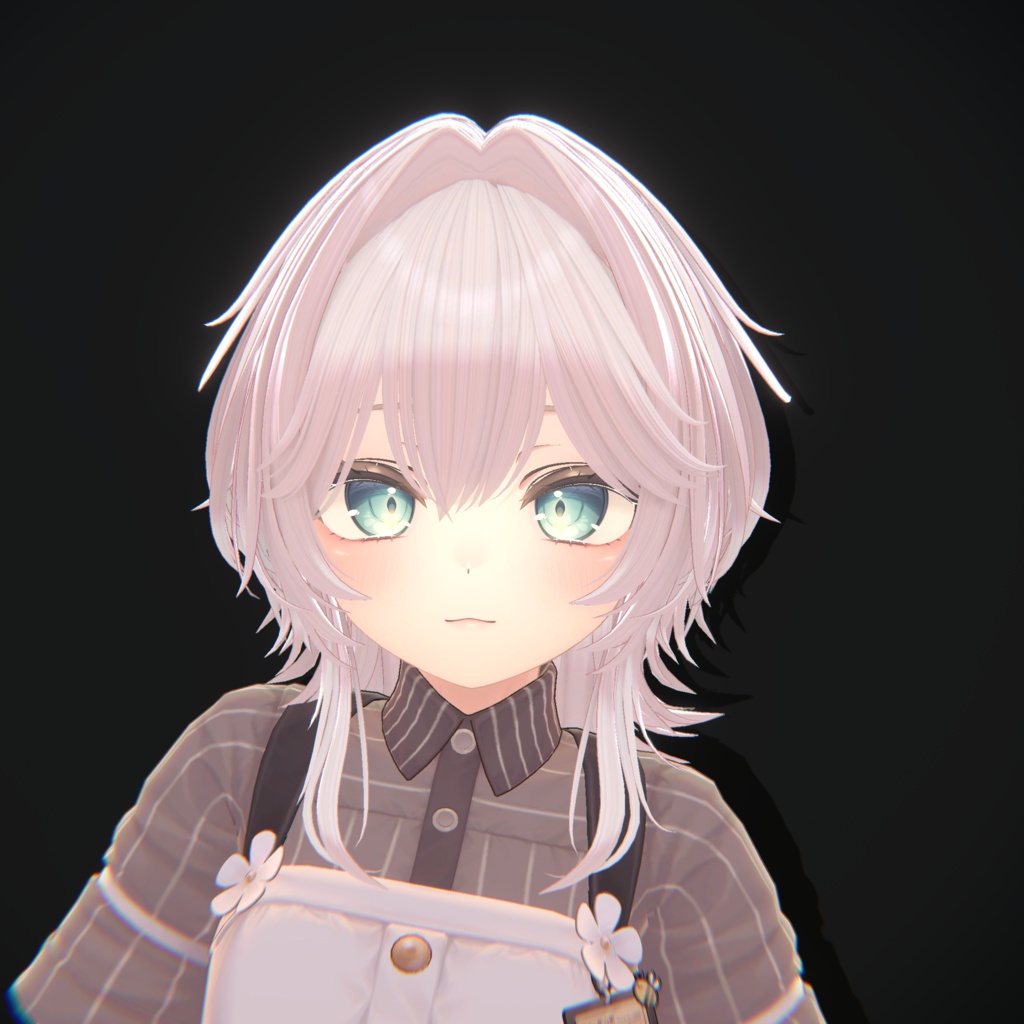 【VRC Hair】外はねソフトウルフ【15アバター対応】